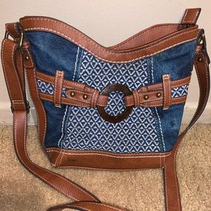 BOC Born Concepts Brimfield Denim Purse